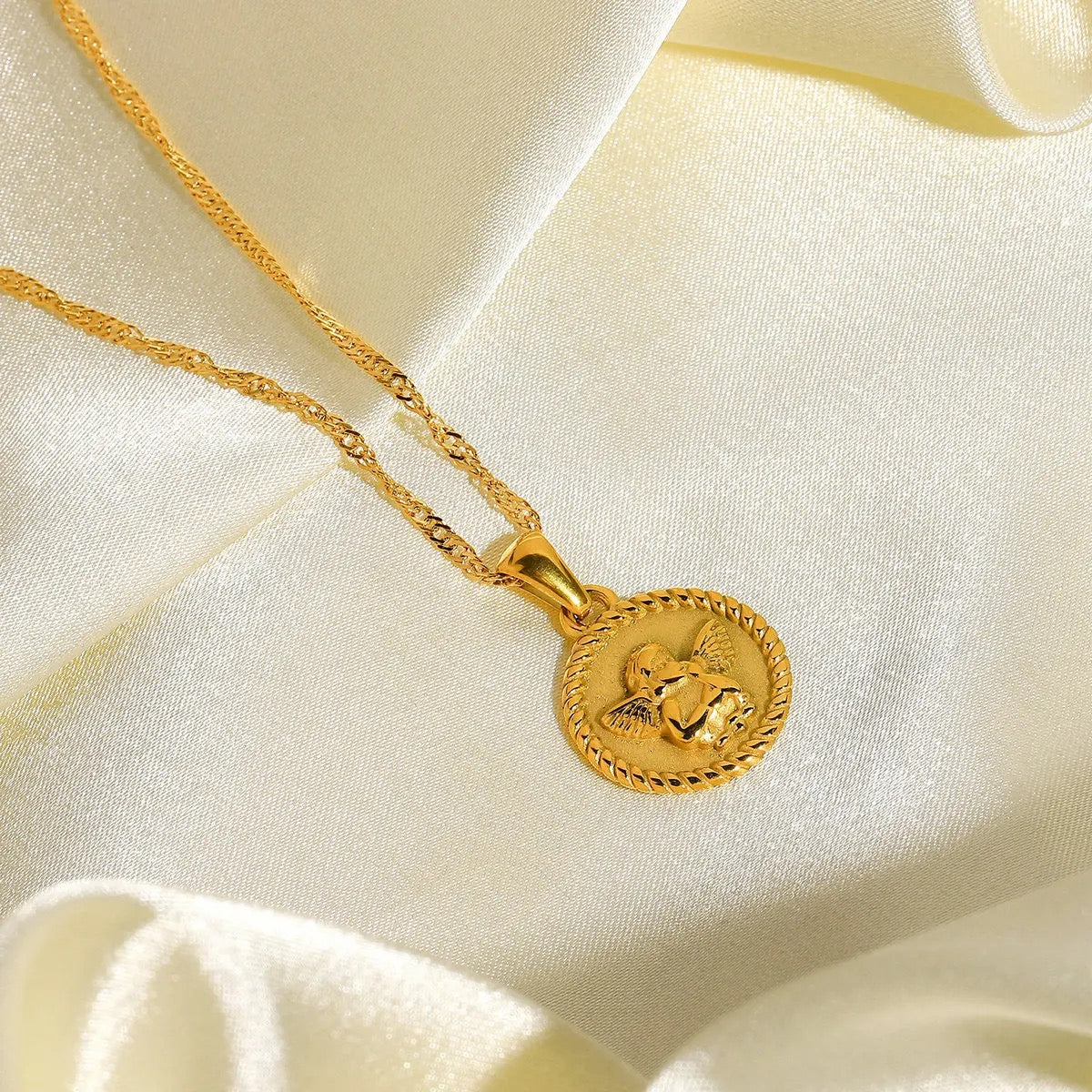 Dainty 18k Gold Charm