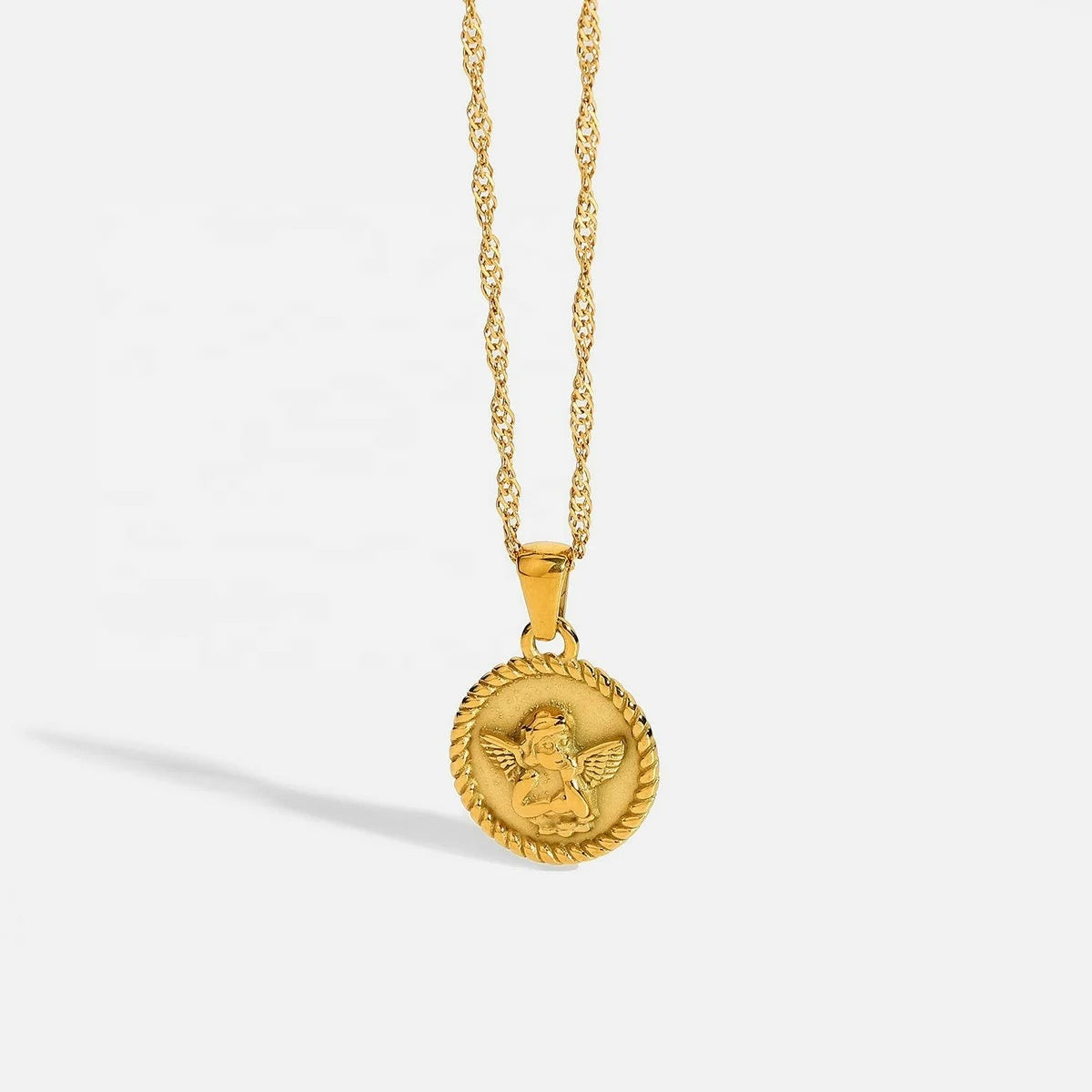 Dainty 18k Gold Charm