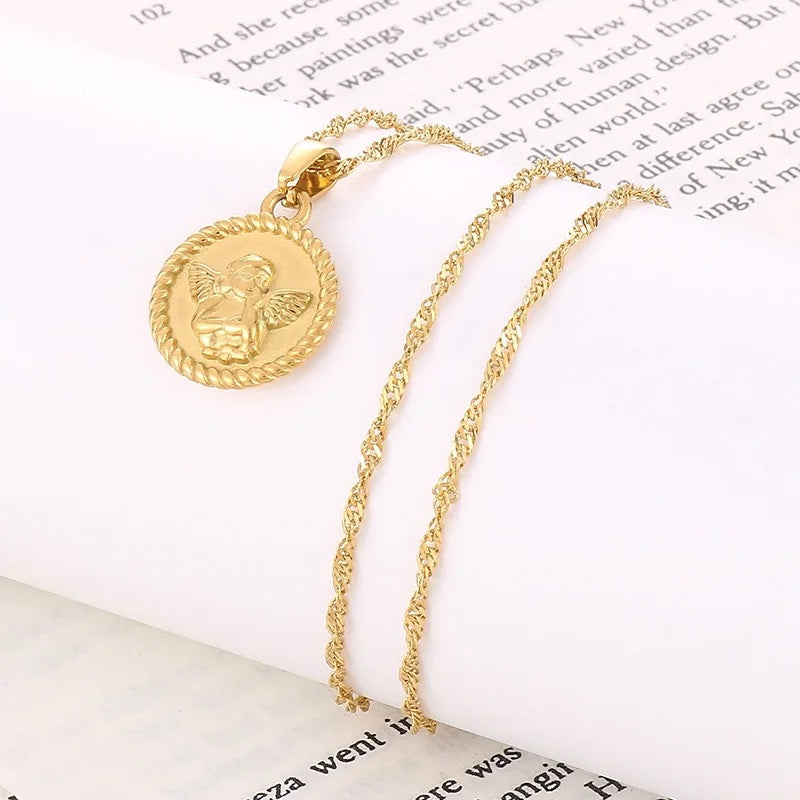 Dainty 18k Gold Charm