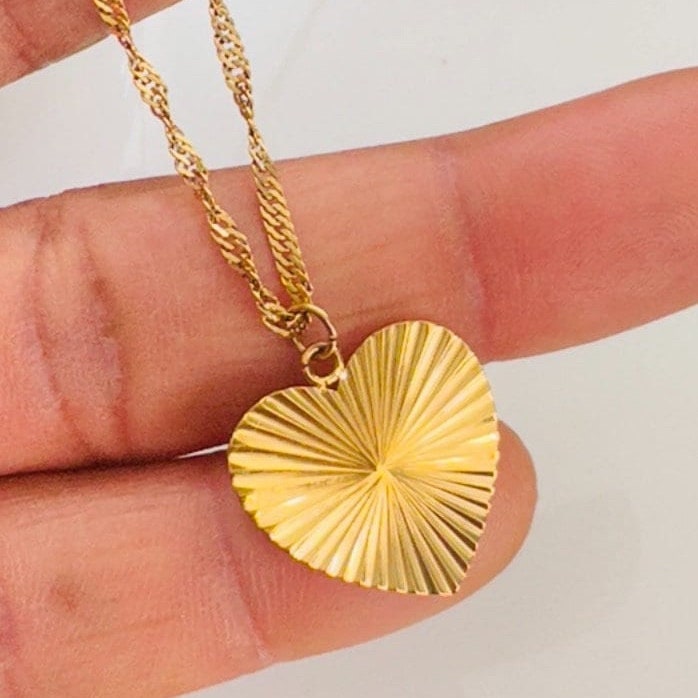 18K Gold Plated Sun Signature Necklace