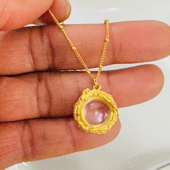 Sterling Silver Moonstone Necklace