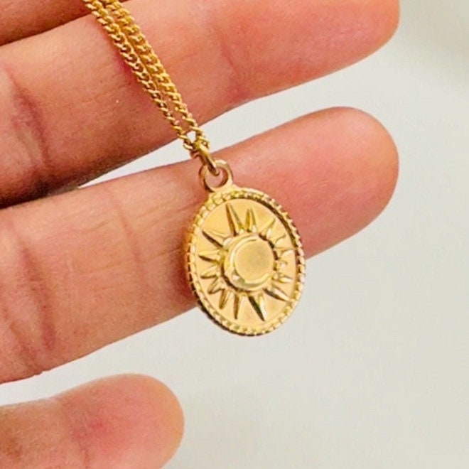 18k Gold Plated Star Pendant Necklace