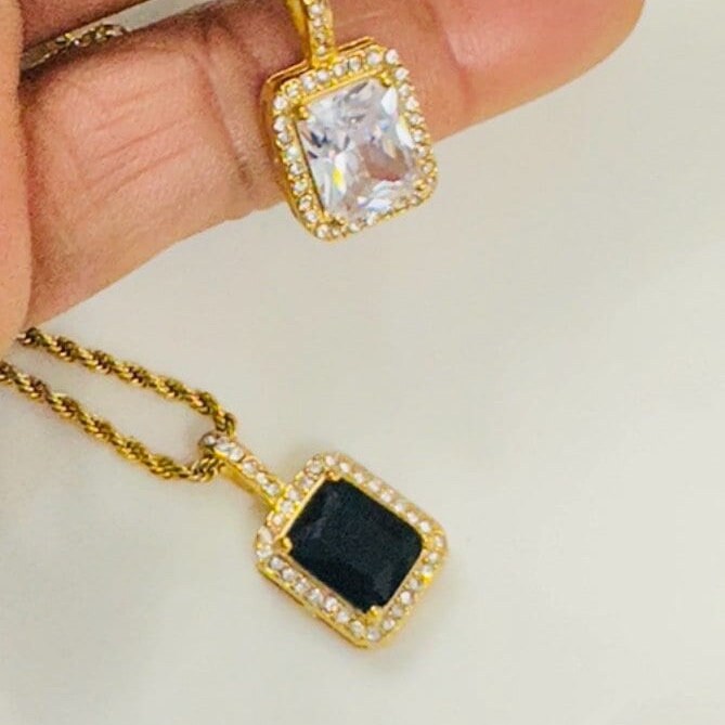 Dazzling Zirconia Pendant Necklace