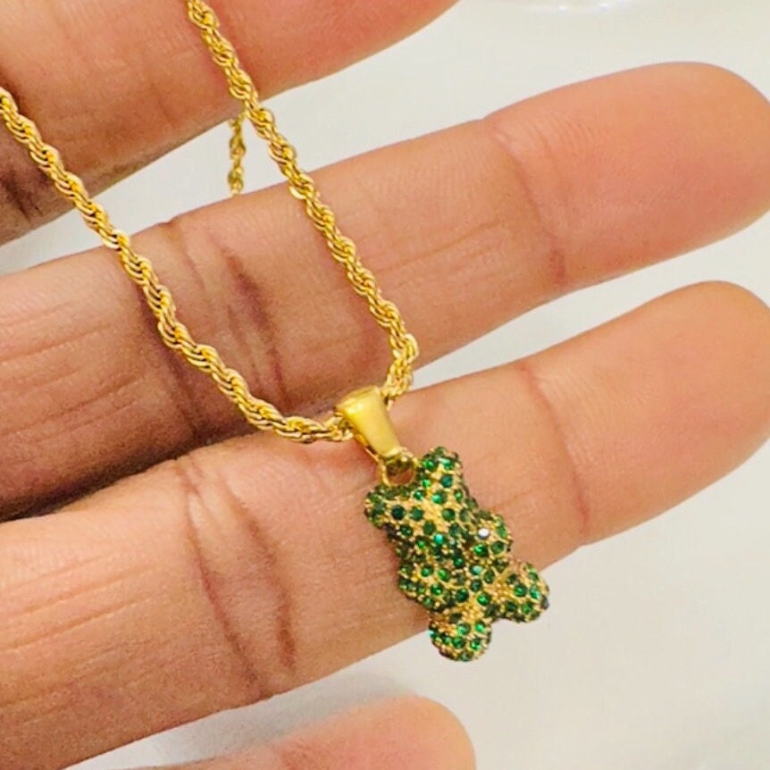 Cute Bear Pendant Necklace
