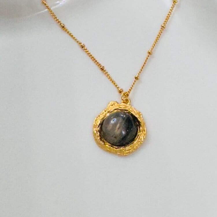 Sterling Silver Moonstone Necklace