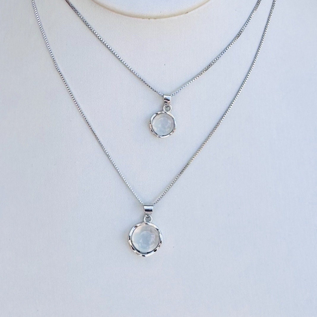 Sterling Silver Moonstone Necklace