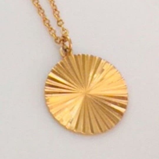 Classic Gold Coin Minimalist Necklace