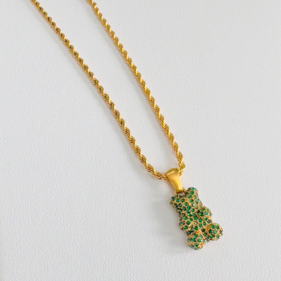 Cute Bear Pendant Necklace