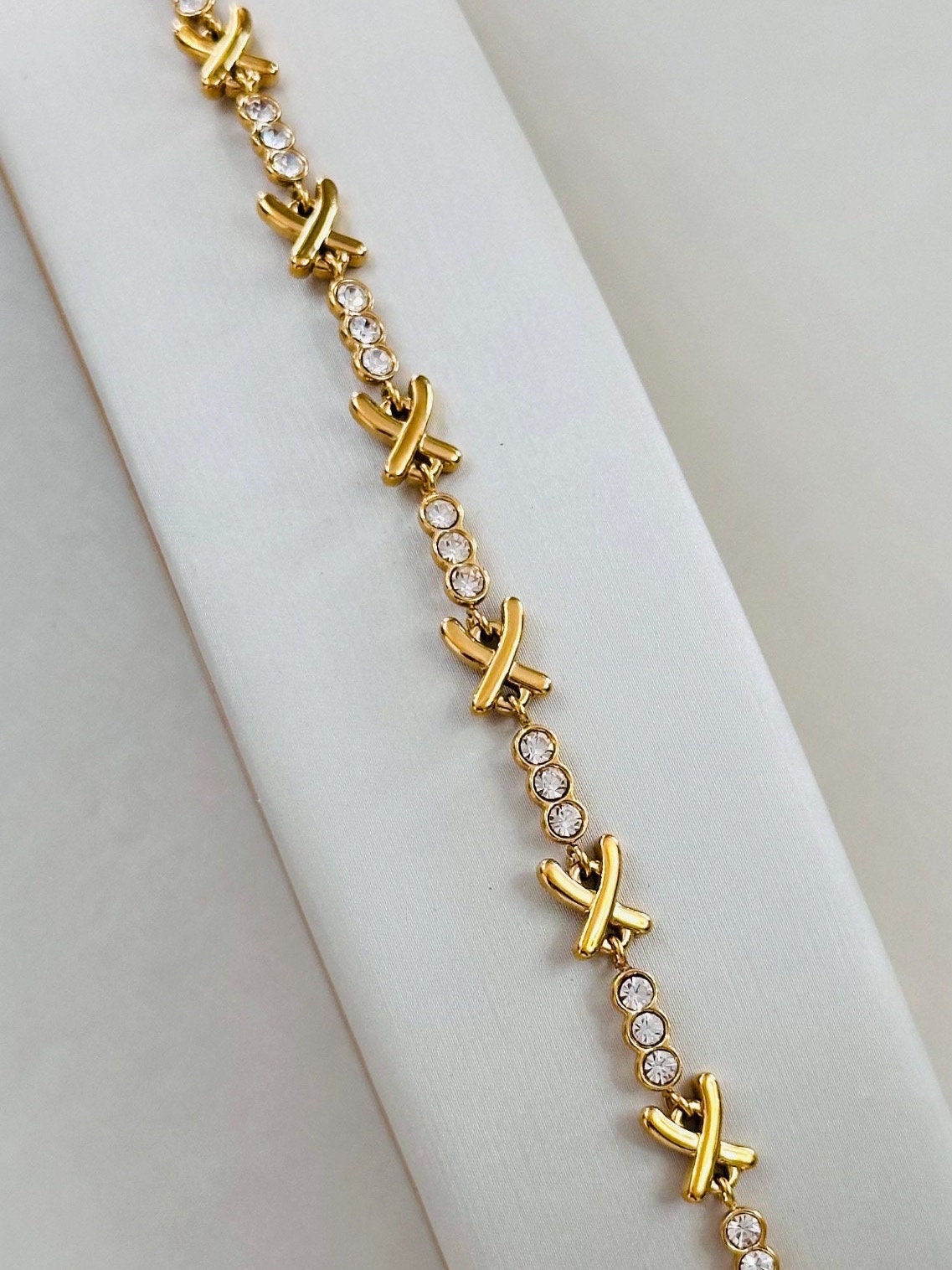 XO Gemma Gold Choker Necklace