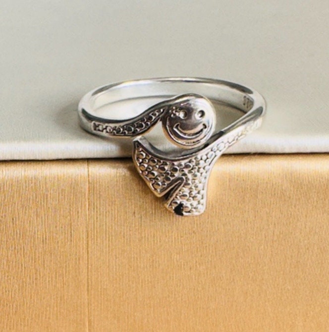 Cool Retro Signet Ring