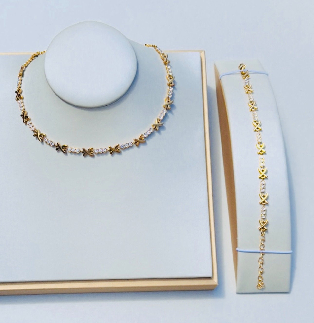 Genma Owen XO Necklace and Bracelet
