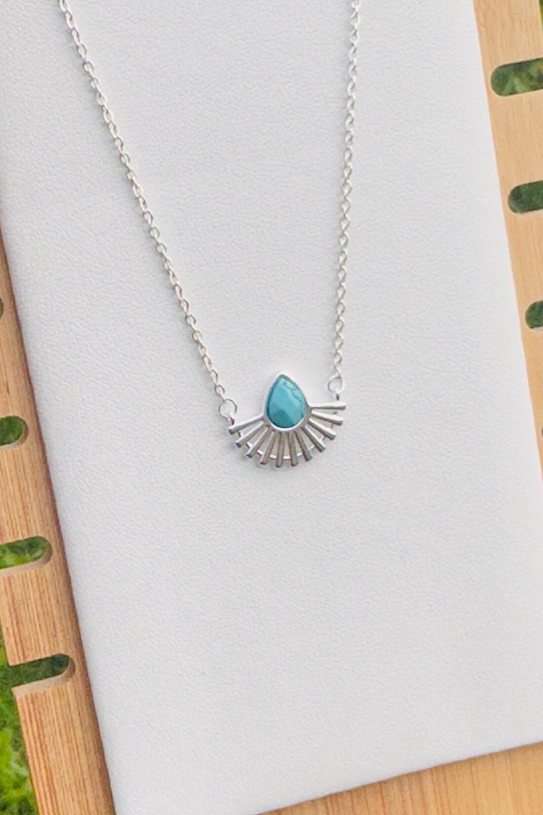 Silver Sun Choker Necklace