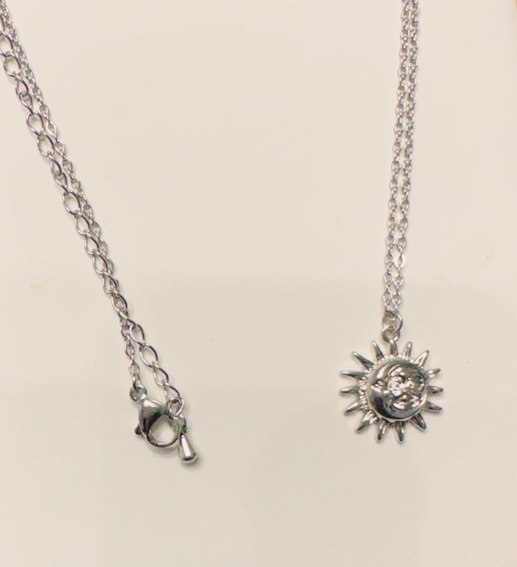 Silver Sunshine Necklace