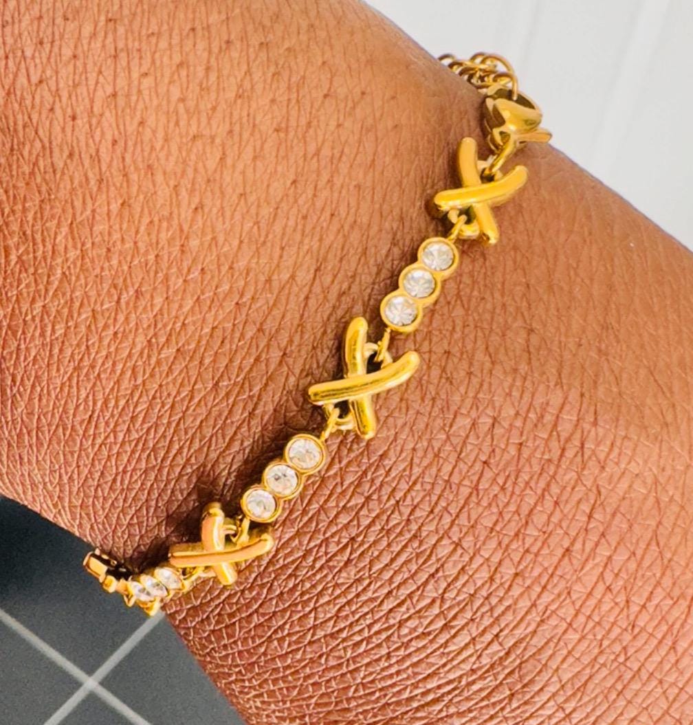 XO Gemma Gold Choker Necklace