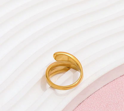 Elegant Multi-Layer Gold Ring