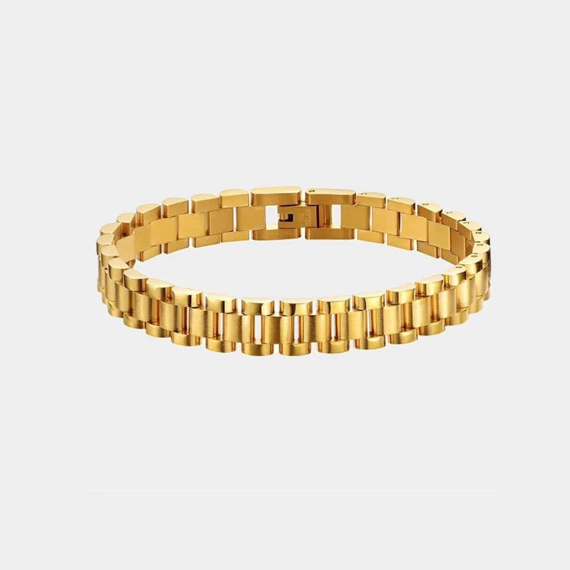 18K Gold Plated Chunky Bracelet