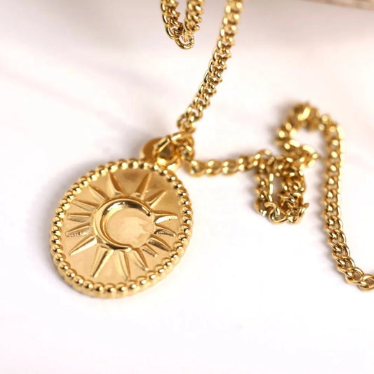 18k Gold Plated Star Pendant Necklace