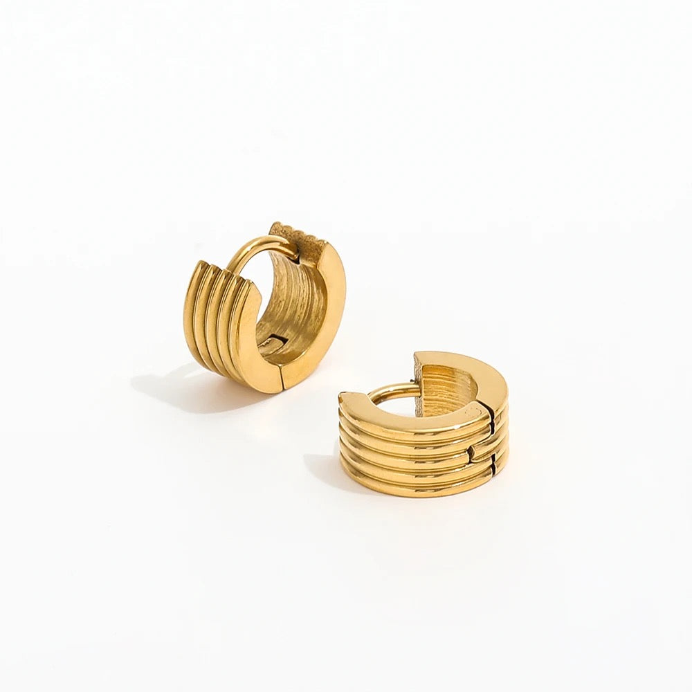 Minimalist 18K Gold Plated Small Hoop Earring