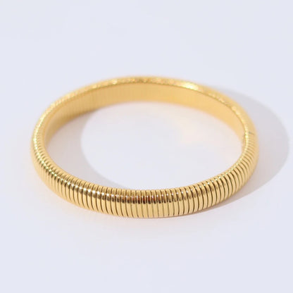 18K Gold Plated Herringbone Bracelet