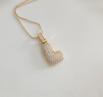 Elegant 18K Gold Plated Initial Charm Necklace