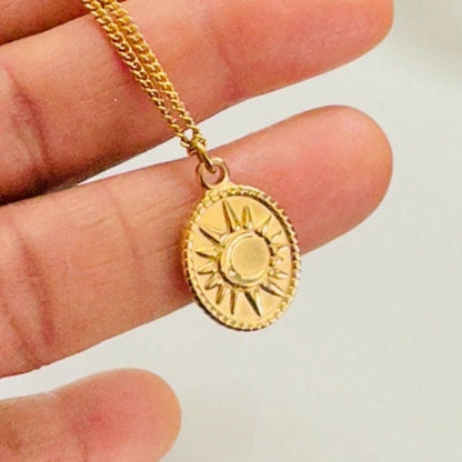 18k Gold Plated Star Pendant Necklace