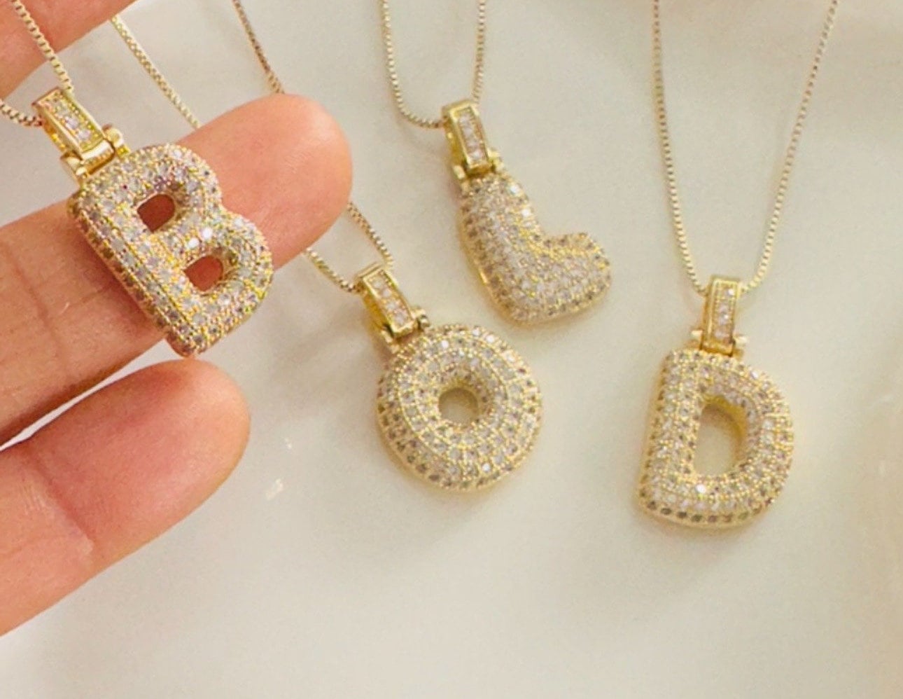 18K Gold Stainless Steel Personalized Name Necklace