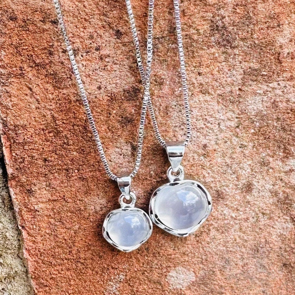 Sterling Silver Moonstone Necklace