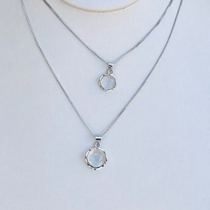Sterling Silver Moonstone Necklace