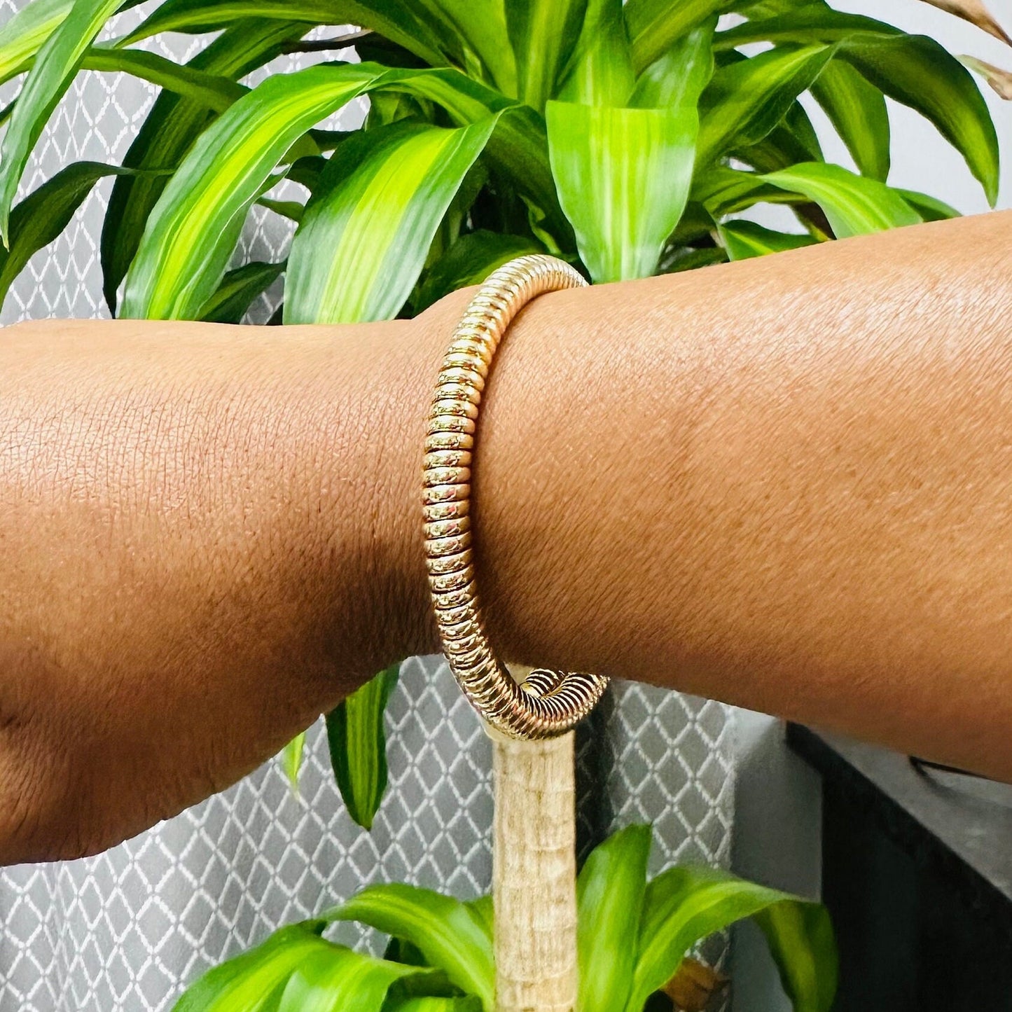 18K Gold Plated Single Cuff Bracelet