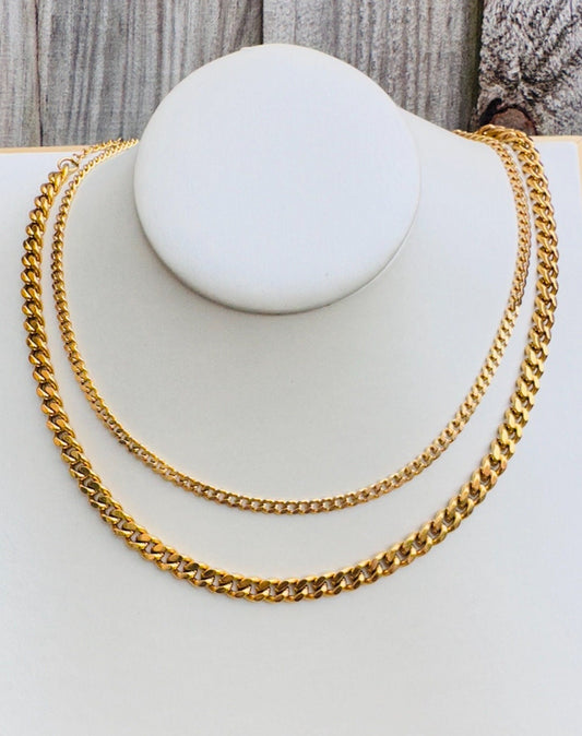 Thick Gold Cuban Necklace