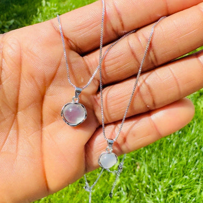 Sterling Silver Moonstone Necklace