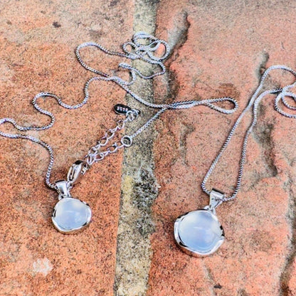 Sterling Silver Moonstone Necklace