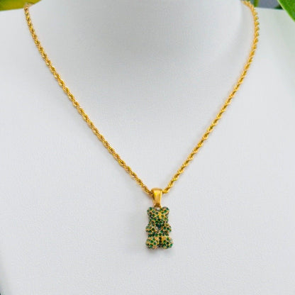 Cute Bear Pendant Necklace