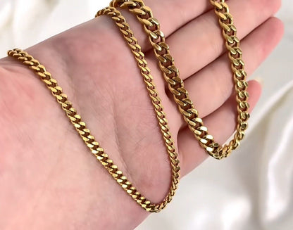 Thick Gold Cuban Necklace