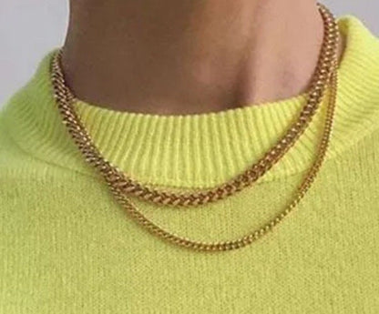 Thick Gold Cuban Necklace