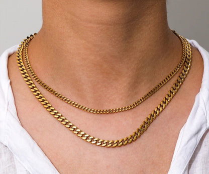 Thick Gold Cuban Necklace