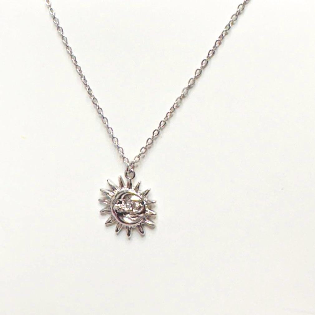 Silver Sunshine Necklace