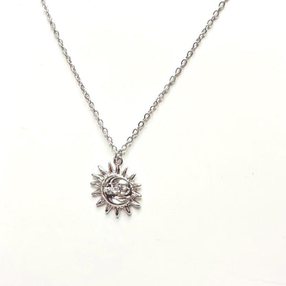Silver Sunshine Necklace