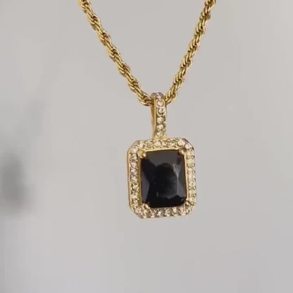 Dazzling Zirconia Pendant Necklace