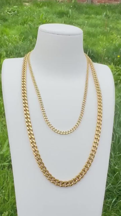 Thick Gold Cuban Necklace