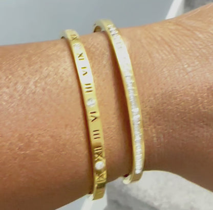 18K Gold Stacking Bracelets - Wrist Candies